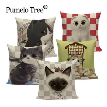 Thermal animal Style Textiles Cute Cat Throw Pillow 45Cmx45Cm Decoration Printed Cushion Cover Custom pillow cover
Thermal animal Style Textiles Cute Cat Throw Pillow 45Cmx45Cm Decoration Printed Cushion Cover Custom pillow cover