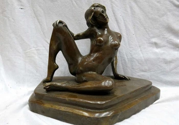 wholesale factory 8" China brass copper carved beautiful Figure Sexy beauty belle Statue
wholesale factory 8" China brass copper carved beautiful Figure Sexy beauty belle Statue