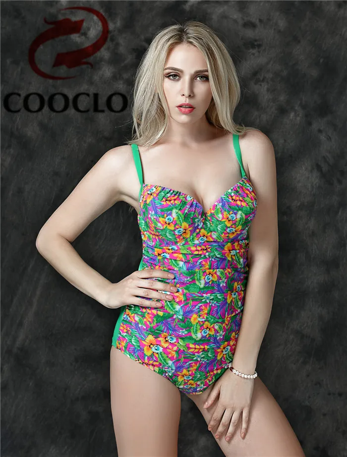 COOCLO Vintage Floral One Piece Swimsuit Plus Size Swimear Female Beach Backless Bathing Suit Push Up Swimming Suit for Women
COOCLO Vintage Floral One Piece Swimsuit Plus Size Swimear Female Beach Backless Bathing Suit Push Up Swimming Suit for Women