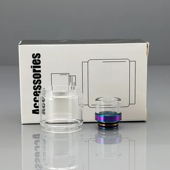 1Set Replacement Bubble Fat Glass Tube With 810 SS Glass Drip Tip For SKRR 8ML TANK
1Set Replacement Bubble Fat Glass Tube With 810 SS Glass Drip Tip For SKRR 8ML TANK