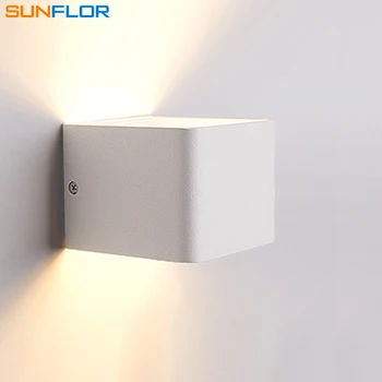 Lampada LED Aluminium wall light Up/Down wall lamp 6W COB light modern&simple style decor for bedside/ kitch /aisle 85-265V
Lampada LED Aluminium wall light Up/Down wall lamp 6W COB light modern&simple style decor for bedside/ kitch /aisle 85-265V