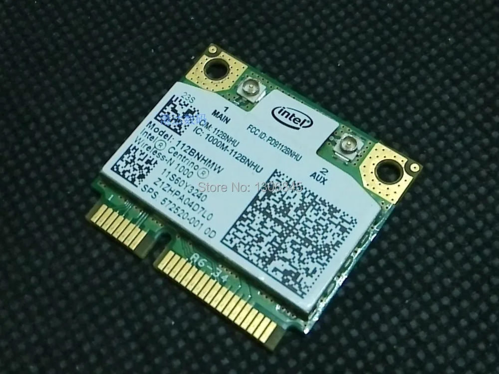 SSEA Wireless Card for Intel Wireless-N 1000 112BNHMW half Mini PCI-E Card for IBM lenovo L410 L510 SL410 SL510 FRU :60Y3241
SSEA Wireless Card for Intel Wireless-N 1000 112BNHMW half Mini PCI-E Card for IBM lenovo L410 L510 SL410 SL510 FRU :60Y3241