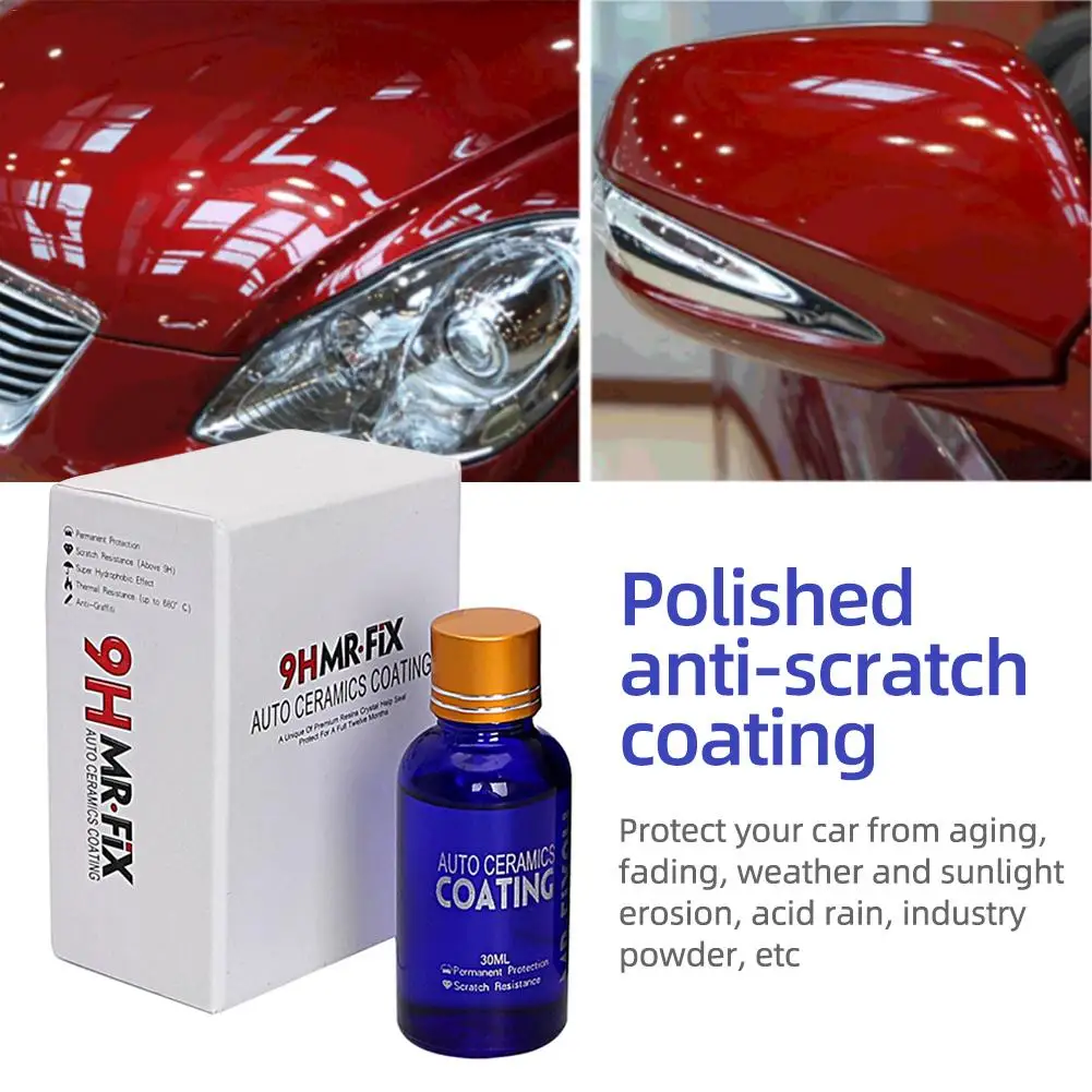 Ceramic Car Coating Car Polish Anti-scratch Superhydrophobic Glass Coating Motorcycle Paint Care Auto Detailing Glasscoat
Ceramic Car Coating Car Polish Anti-scratch Superhydrophobic Glass Coating Motorcycle Paint Care Auto Detailing Glasscoat