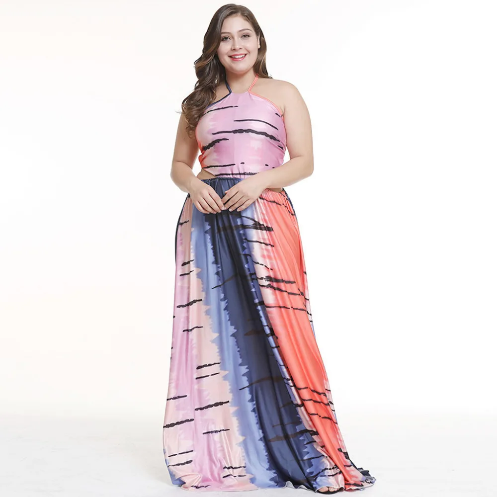 Spaghetti Strap Dress Summer Plus Size Women Printed Sexy Sling Sleeveless Fit and Flare Beach Boho Long Dresses sommerkleid #10
Spaghetti Strap Dress Summer Plus Size Women Printed Sexy Sling Sleeveless Fit and Flare Beach Boho Long Dresses sommerkleid #10