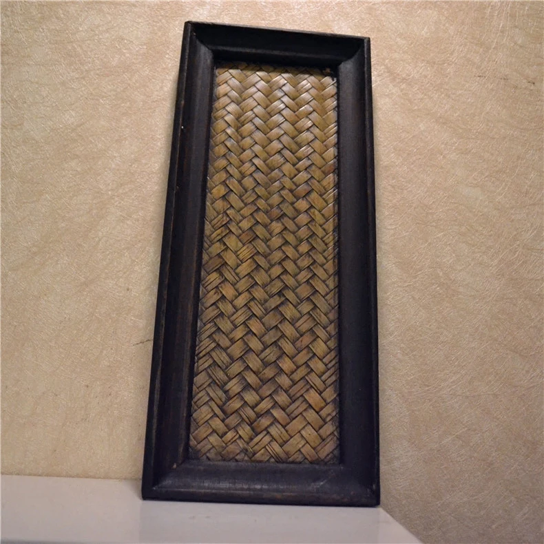 NEWYEARNEW Delicate Bamboo Article Retro Storage Tray Thai Style DIY Wooden Fruit Tea Tray SPA Tray Home Decoration Plates
NEWYEARNEW Delicate Bamboo Article Retro Storage Tray Thai Style DIY Wooden Fruit Tea Tray SPA Tray Home Decoration Plates