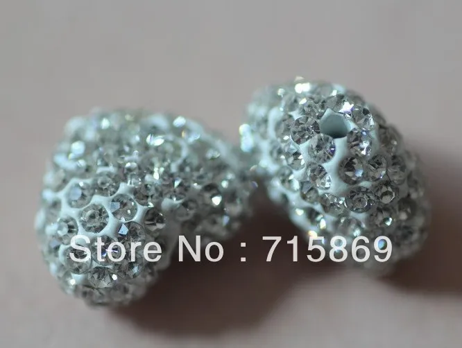 Free Shipping 5pcs/Lot 13x15mm White rhinestone polymer clay heart Crystal bead,pave heart bracelet DiY bead
Free Shipping 5pcs/Lot 13x15mm White rhinestone polymer clay heart Crystal bead,pave heart bracelet DiY bead