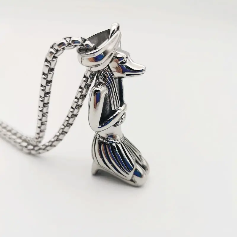 Egyptian Death God Anubis pendant necklace Solid 3D Vintage silver color Anubis Statue necklace mens stylish jewelry BLKN0795
Egyptian Death God Anubis pendant necklace Solid 3D Vintage silver color Anubis Statue necklace mens stylish jewelry BLKN0795