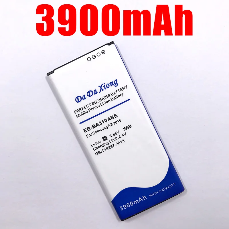 Replacement Battery EB-BA310ABE for Samsung Galaxy A310 A3 A3100 A310F 2016 Edition A5310 EBBA310ABE Battery
Replacement Battery EB-BA310ABE for Samsung Galaxy A310 A3 A3100 A310F 2016 Edition A5310 EBBA310ABE Battery