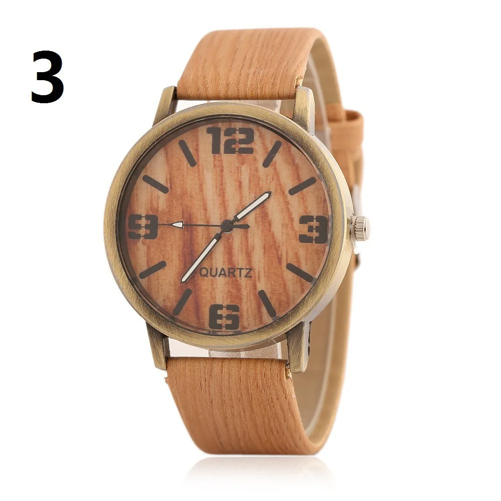 Wooden Quartz Men Watches Casual Faux Leather Strap Watch Male Wristwatch Relojes Relogio
Wooden Quartz Men Watches Casual Faux Leather Strap Watch Male Wristwatch Relojes Relogio