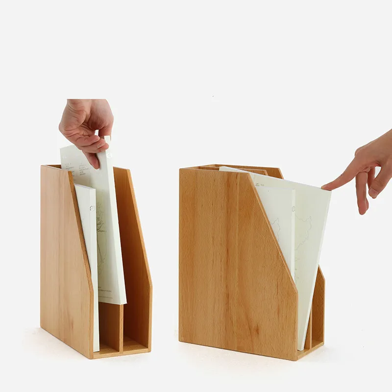 Solid wood office paper A4 file shelf wooden desktop storage file box office data storage bracket
Solid wood office paper A4 file shelf wooden desktop storage file box office data storage bracket