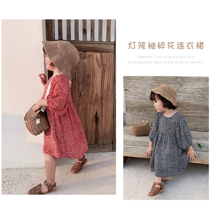 Young children's dress children's broken flower summer 2019 new children 2-4-6 years old baby dress lantern sleeves tide
Young children's dress children's broken flower summer 2019 new children 2-4-6 years old baby dress lantern sleeves tide