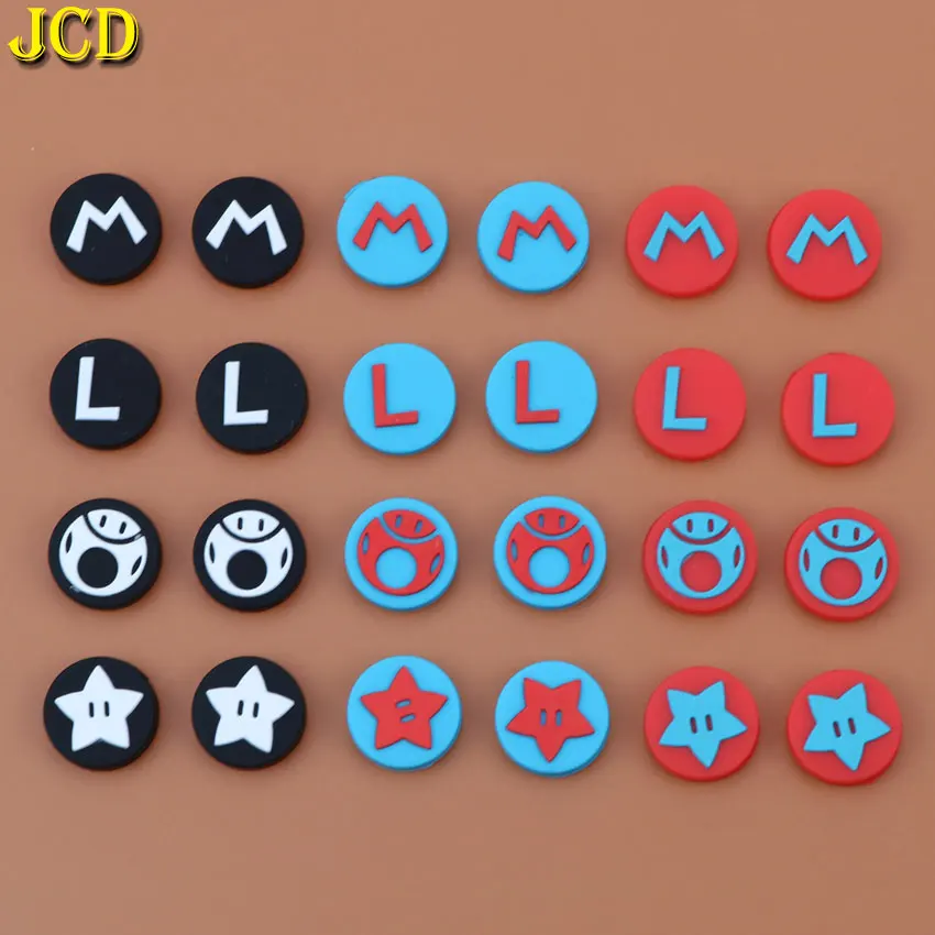 JCD 4pcs Silicone Analog Joystick Stick Grips Cap For Nintend Switch NS for PokeBall Plus Controller Joystick Cover
JCD 4pcs Silicone Analog Joystick Stick Grips Cap For Nintend Switch NS for PokeBall Plus Controller Joystick Cover