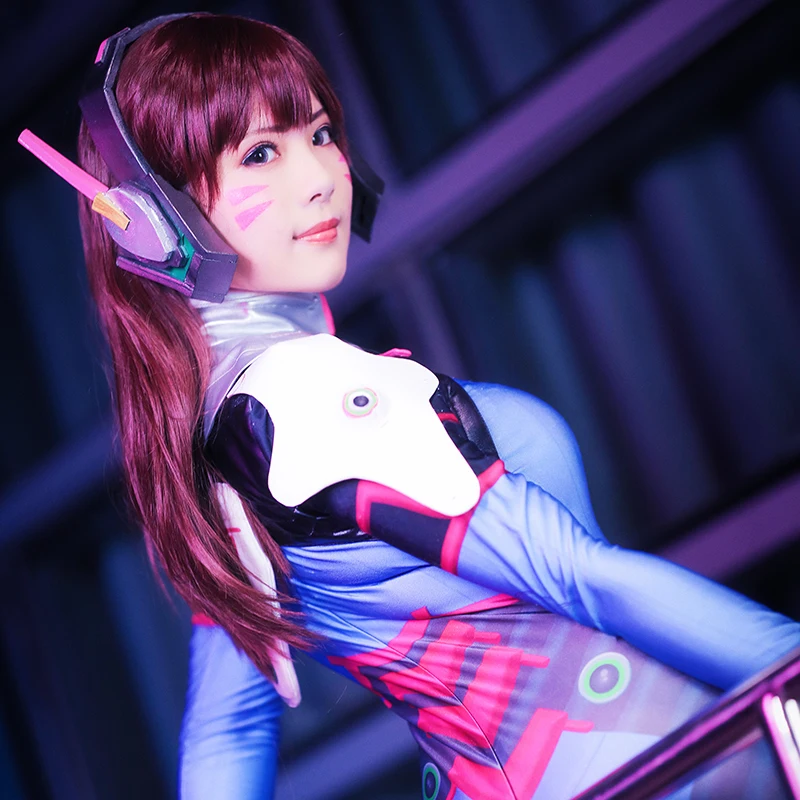 D.Va Cosplay Costume Jumpsuit Lycra Spandex Overwatches DVA Digital 3D Printing Catsuit Bodysuit Halloween Women Zentai in Stock
D.Va Cosplay Costume Jumpsuit Lycra Spandex Overwatches DVA Digital 3D Printing Catsuit Bodysuit Halloween Women Zentai in Stock
