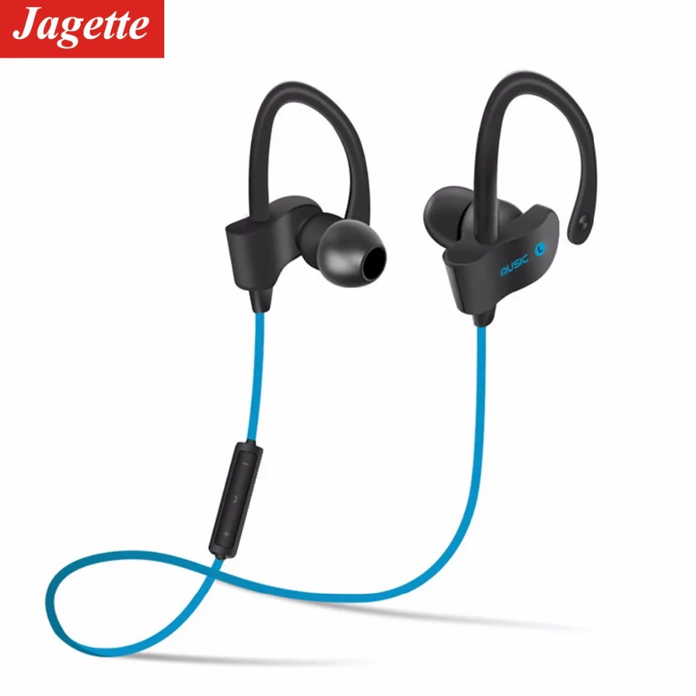 JAGETTE Waterproof Wireless Earphone Headphone Bluetooth Earpiece Sport Running Stereo Earbuds with Microphone for Smartphone
JAGETTE Waterproof Wireless Earphone Headphone Bluetooth Earpiece Sport Running Stereo Earbuds with Microphone for Smartphone