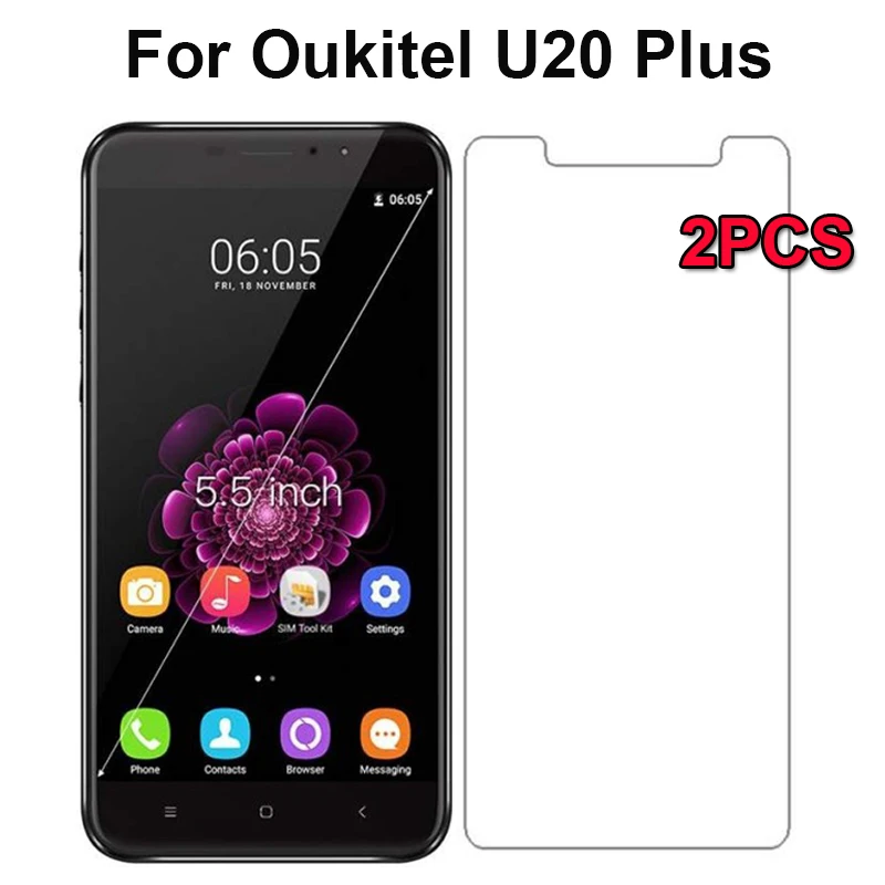 2 шт. Защитное стекло для Oukitel U20 Plus | Мобильные телефоны и аксессуары