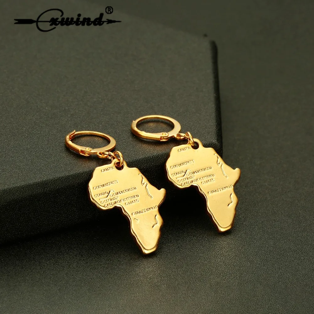 Cxwind Fashion Golden 3D Africa Map Dollar Coin Drop Earrings for women Girl Boho Round Cat Human Face Dangle Earrings Jewelry
Cxwind Fashion Golden 3D Africa Map Dollar Coin Drop Earrings for women Girl Boho Round Cat Human Face Dangle Earrings Jewelry
