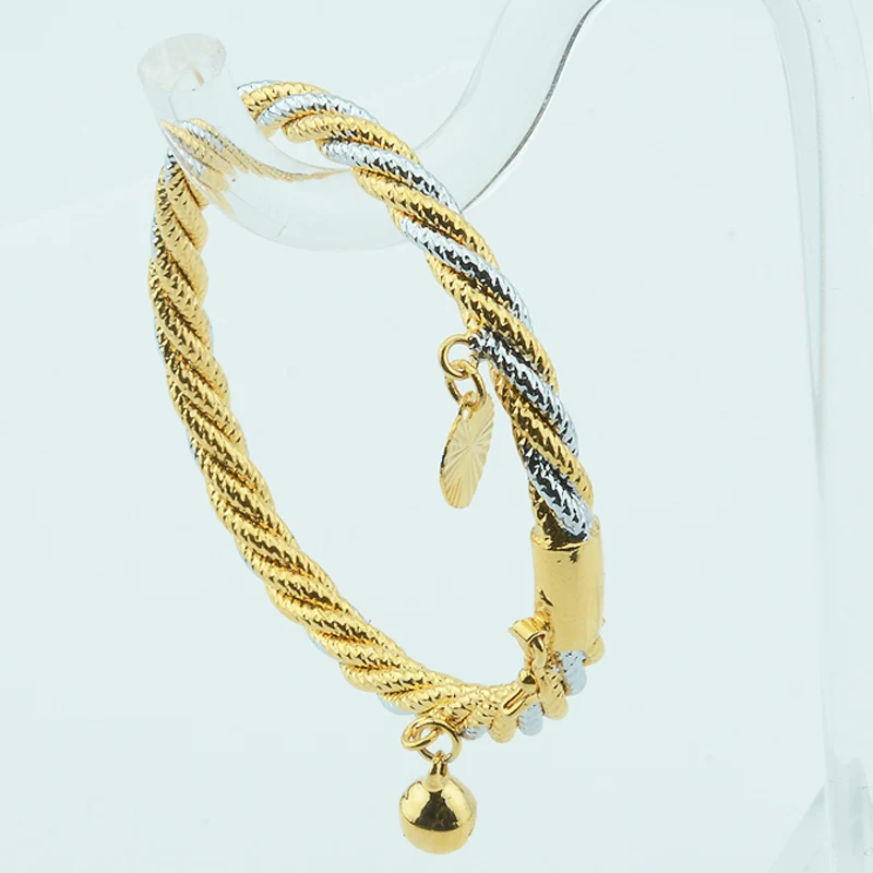 1pcs 4mm Rope Style Baby Kids Gift Cute Yellow White Gold Color Filled Bangles Bracelets Openable Style Jewelry
1pcs 4mm Rope Style Baby Kids Gift Cute Yellow White Gold Color Filled Bangles Bracelets Openable Style Jewelry