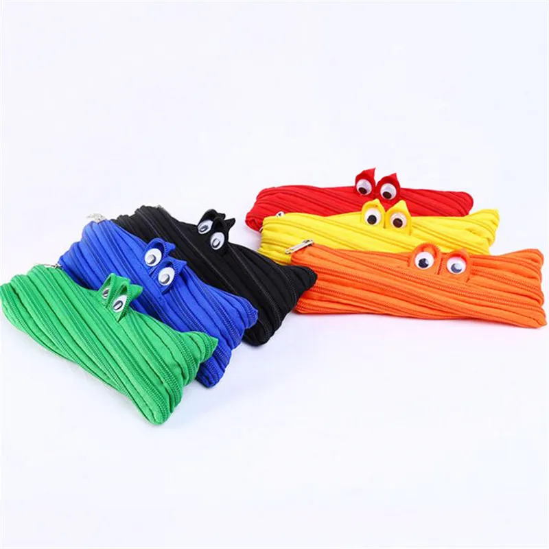 New 1Pcs Cute Novelty Candy Colors Zipper Monsters Pencil Bag Girl Boys Pen Bag school Stationery Case Storage Box Student Gift
New 1Pcs Cute Novelty Candy Colors Zipper Monsters Pencil Bag Girl Boys Pen Bag school Stationery Case Storage Box Student Gift