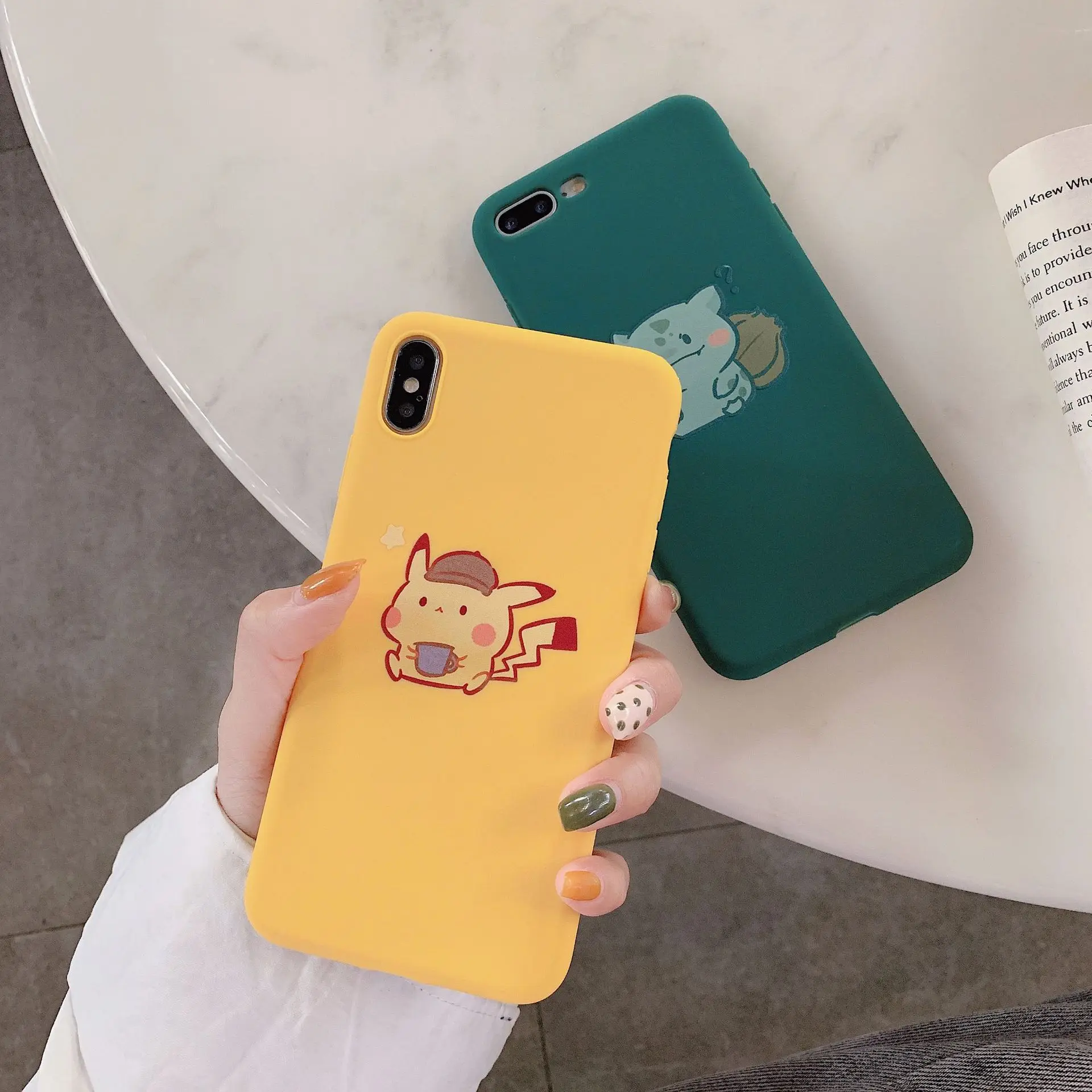 Cute Cartoon Pocket Monsters Pokemons Pikachue Phone Case For iPhone 7 7 Puls 6 6S 7 8 Puls X XR Xsmax Case Soft Silicone Cover
Cute Cartoon Pocket Monsters Pokemons Pikachue Phone Case For iPhone 7 7 Puls 6 6S 7 8 Puls X XR Xsmax Case Soft Silicone Cover