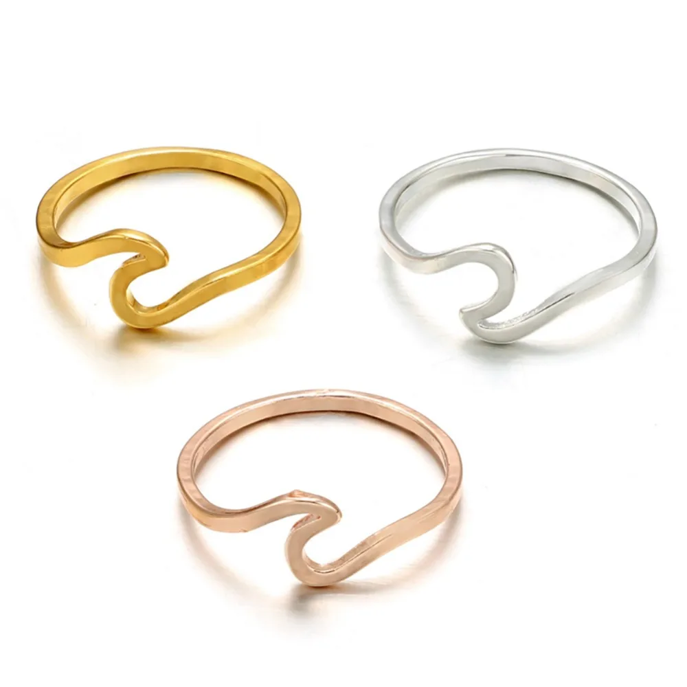 Gold Silver Rose Gold Simple Wave Rings For Women Wedding Jewelry Accessories Engagement Ring Women Dress Party Rings #267388
Gold Silver Rose Gold Simple Wave Rings For Women Wedding Jewelry Accessories Engagement Ring Women Dress Party Rings #267388
