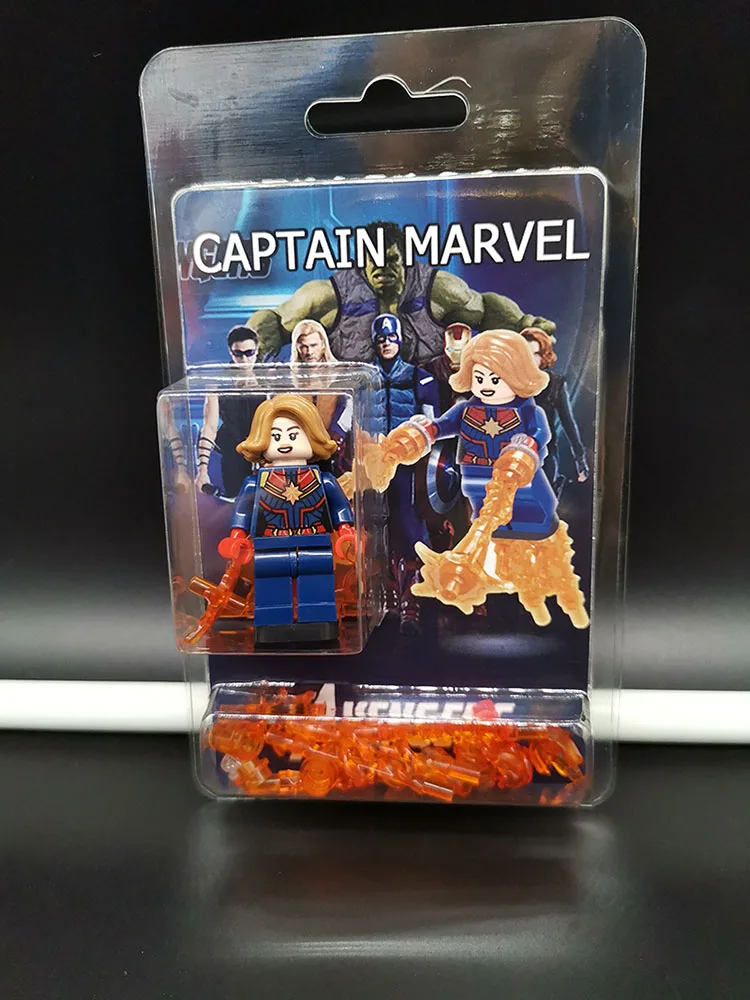 Single Sale LegoINGlys Super Heroes Avengers 4 Endgame CAPTAIN MARVEL Figure Bricks Building Blocks Model Toys Birthday Gift
Single Sale LegoINGlys Super Heroes Avengers 4 Endgame CAPTAIN MARVEL Figure Bricks Building Blocks Model Toys Birthday Gift