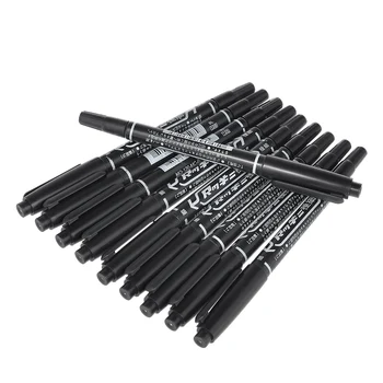 10Pcs Tattoo Skin Marker Pen Double-headed Black Tattooing Piercing Marking Pen Tattoo Supply For Permanent Makeup Tattoo Tools
10Pcs Tattoo Skin Marker Pen Double-headed Black Tattooing Piercing Marking Pen Tattoo Supply For Permanent Makeup Tattoo Tools