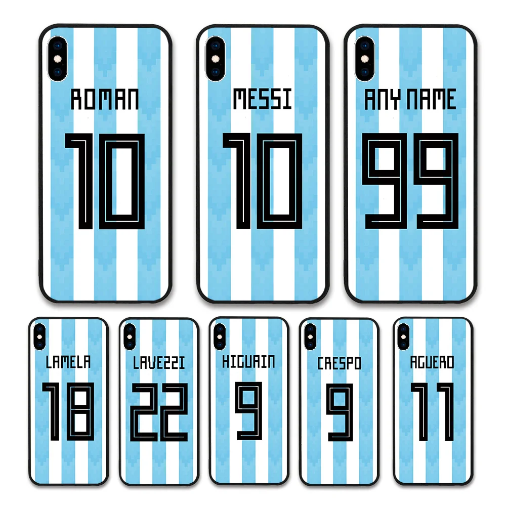 European Football Argentina National Team Jersey style Messi Roman Custom Names and Numbers case for iPhone XS Max Phones cases
European Football Argentina National Team Jersey style Messi Roman Custom Names and Numbers case for iPhone XS Max Phones cases