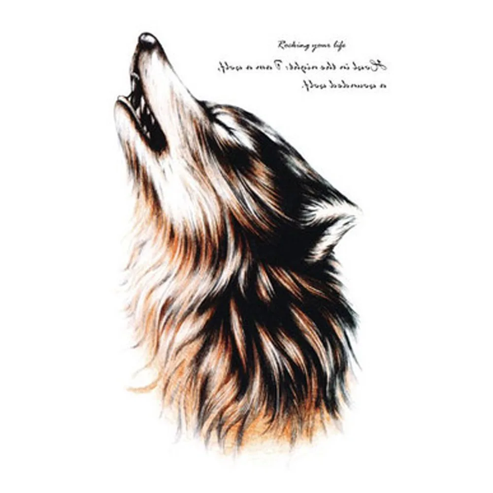 Hot Sale Waterproof Tattoo StickersTemporary Tattoos Body Art Painting For Party Event Decoration Roar Wolf King Drop Shipping
Hot Sale Waterproof Tattoo StickersTemporary Tattoos Body Art Painting For Party Event Decoration Roar Wolf King Drop Shipping