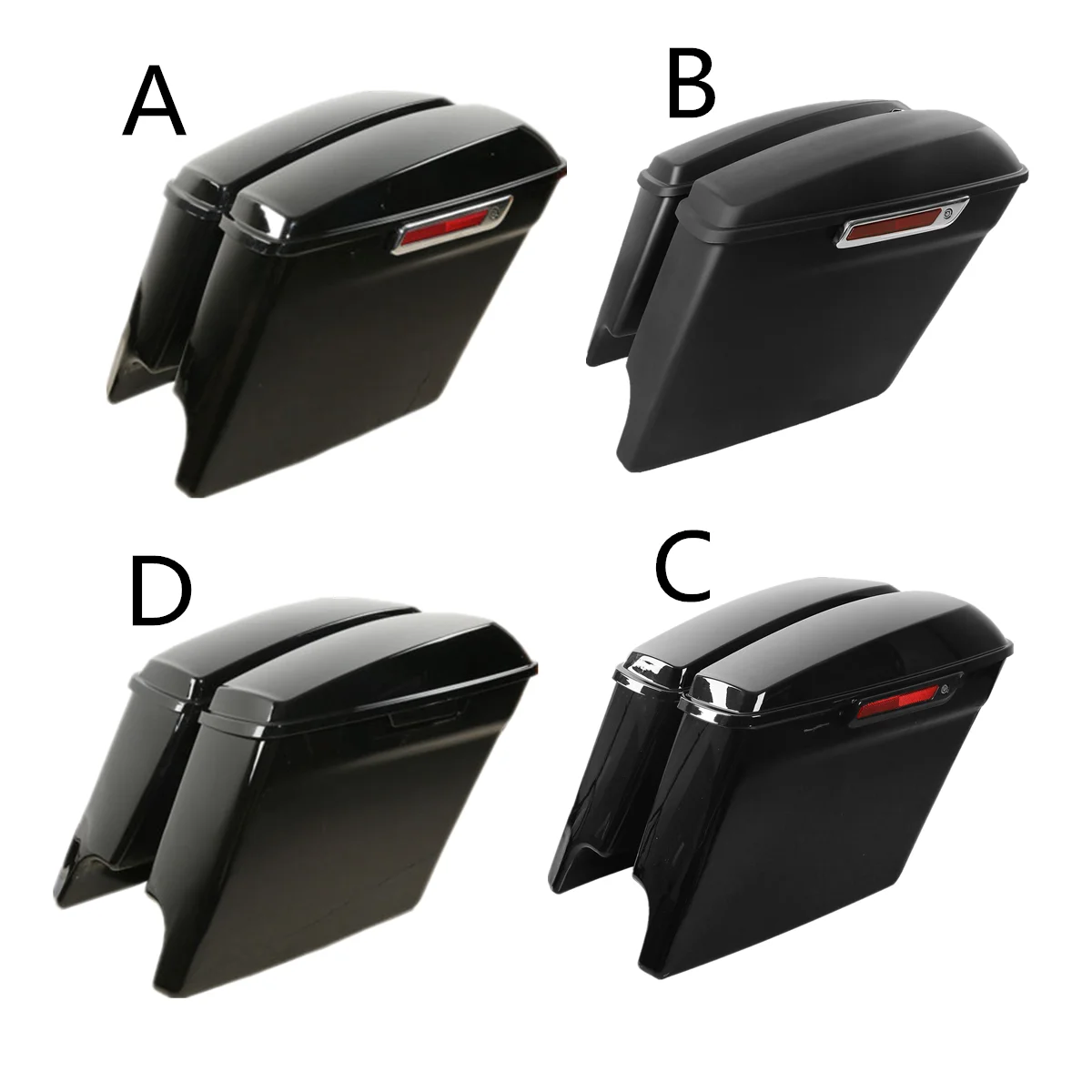 Motorcycle 5" Stretched Extended Saddlebags W/ Latch Key For Harley Touring 2014-2020
Motorcycle 5" Stretched Extended Saddlebags W/ Latch Key For Harley Touring 2014-2020