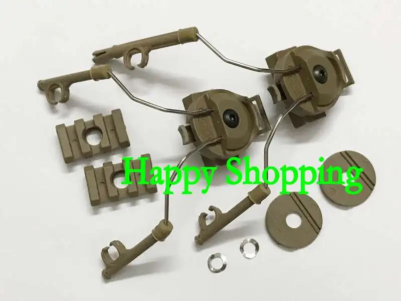 Z-tactical Military Peltor Comtac Headset Helmet Rail Adapter Set For COMTAC I And COMTAC II Militar Acesorios
Z-tactical Military Peltor Comtac Headset Helmet Rail Adapter Set For COMTAC I And COMTAC II Militar Acesorios