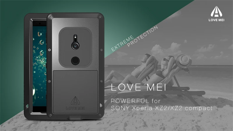 Love Mei Waterproof Case For Sony Xperia XZ2 (2)