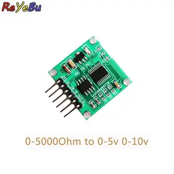 Potentiometer Resistance To Voltage 0-5000 Ohm To 0-10V 0-5V Linear Transformation Transmitter Module
Potentiometer Resistance To Voltage 0-5000 Ohm To 0-10V 0-5V Linear Transformation Transmitter Module