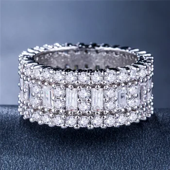 Diamond ring crystal rings Moissanite Cubic zirconia ring Garnet ring Luxury ladies ring full of plated 925 silver B848
Diamond ring crystal rings Moissanite Cubic zirconia ring Garnet ring Luxury ladies ring full of plated 925 silver B848