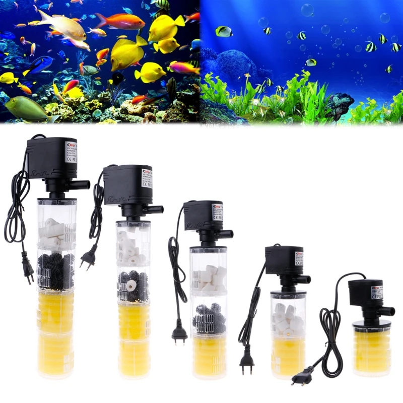 3in1 1000-3500L/H Submersible Water Internal Filter Pump For Aquarium Fish Tank Tool
3in1 1000-3500L/H Submersible Water Internal Filter Pump For Aquarium Fish Tank Tool
