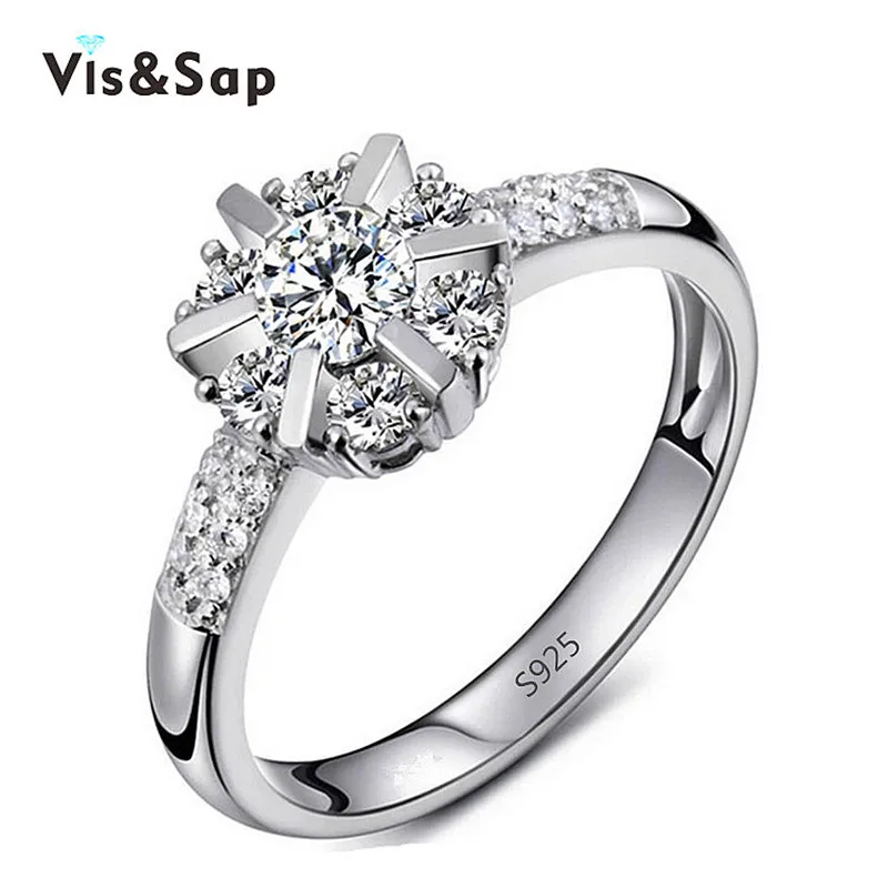Vissap HOT S925 white gold plated engagement wedding Rings for women vintage bague romantic fashion jewelry Wholesale VSR033
Vissap HOT S925 white gold plated engagement wedding Rings for women vintage bague romantic fashion jewelry Wholesale VSR033