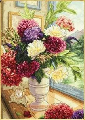 Top Quality Beautiful Lovely Counted Cross Stitch Kit Summer Bouquet Flower Flowers in Vase Dim 70-35328
Top Quality Beautiful Lovely Counted Cross Stitch Kit Summer Bouquet Flower Flowers in Vase Dim 70-35328