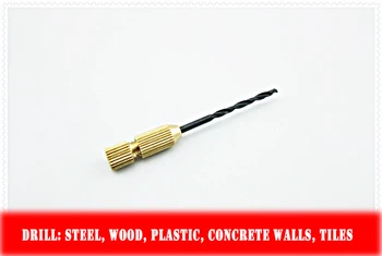 Black steel drill metal wood plastic drill HSS straight shank twist drill High quality electric mini drill
Black steel drill metal wood plastic drill HSS straight shank twist drill High quality electric mini drill