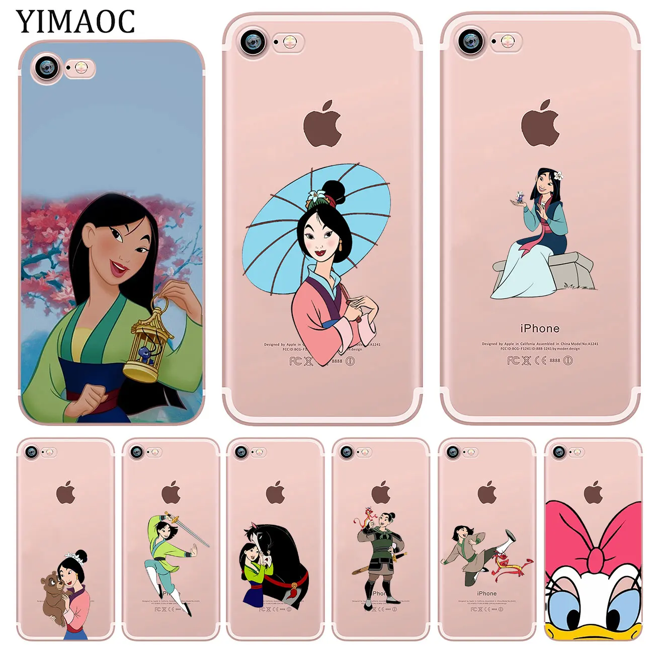 YIMAOC Cartoon mulan Anime Soft Silicone Phone Shell Case for iPhone XR X XS 11 Pro Max 5 5S SE 6 6S 7 8 Plus 10 TPU Cover
YIMAOC Cartoon mulan Anime Soft Silicone Phone Shell Case for iPhone XR X XS 11 Pro Max 5 5S SE 6 6S 7 8 Plus 10 TPU Cover