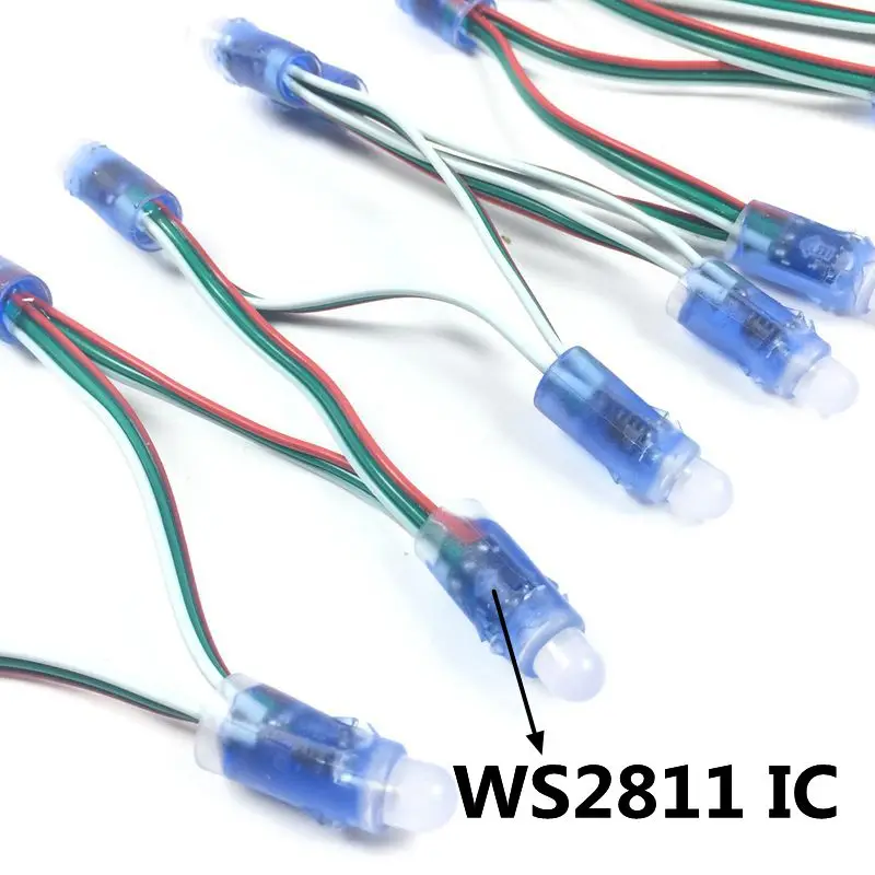 5000pcs 12mm WS2811 2811 IC Full Color Pixel LED Module Light DC 5V input IP68 waterproof RGB color Digital LED Pixel Light
5000pcs 12mm WS2811 2811 IC Full Color Pixel LED Module Light DC 5V input IP68 waterproof RGB color Digital LED Pixel Light