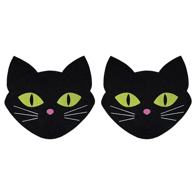 Body jewelry cute nipple ring black nipple sticker sexy breast nipple cover invisible Bra luminous cat intimate accessories
Body jewelry cute nipple ring black nipple sticker sexy breast nipple cover invisible Bra luminous cat intimate accessories