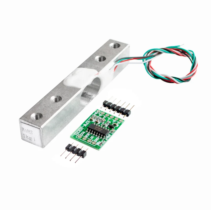 Digital Load Cell Weight Sensor 1KG Portable Electronic Kitchen Scale + HX711 Weighing Sensors Ad Module for
Digital Load Cell Weight Sensor 1KG Portable Electronic Kitchen Scale + HX711 Weighing Sensors Ad Module for