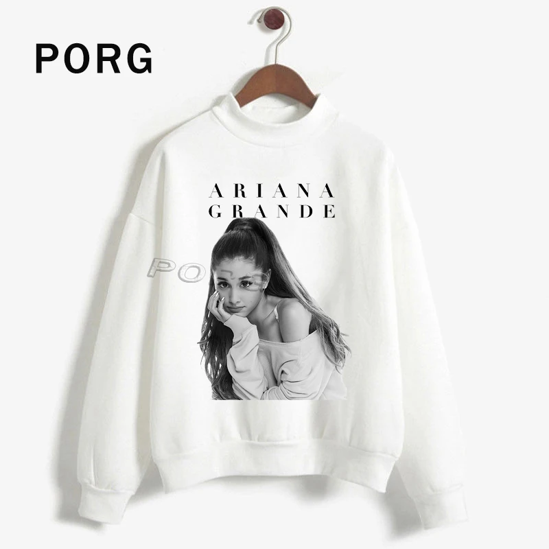 Ariana Grande Pink&white Sweatshirt Women Round Neck Gothic Streetwear Harajuku Sudadera Mujer 2019 New Women Clothes Hoodies
Ariana Grande Pink&white Sweatshirt Women Round Neck Gothic Streetwear Harajuku Sudadera Mujer 2019 New Women Clothes Hoodies