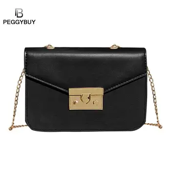 Women Elegant Small Single Shoulder Solid Color Wild Messenger Bag Women Leather Chain Messenger Crossbody Bag for Women
Women Elegant Small Single Shoulder Solid Color Wild Messenger Bag Women Leather Chain Messenger Crossbody Bag for Women