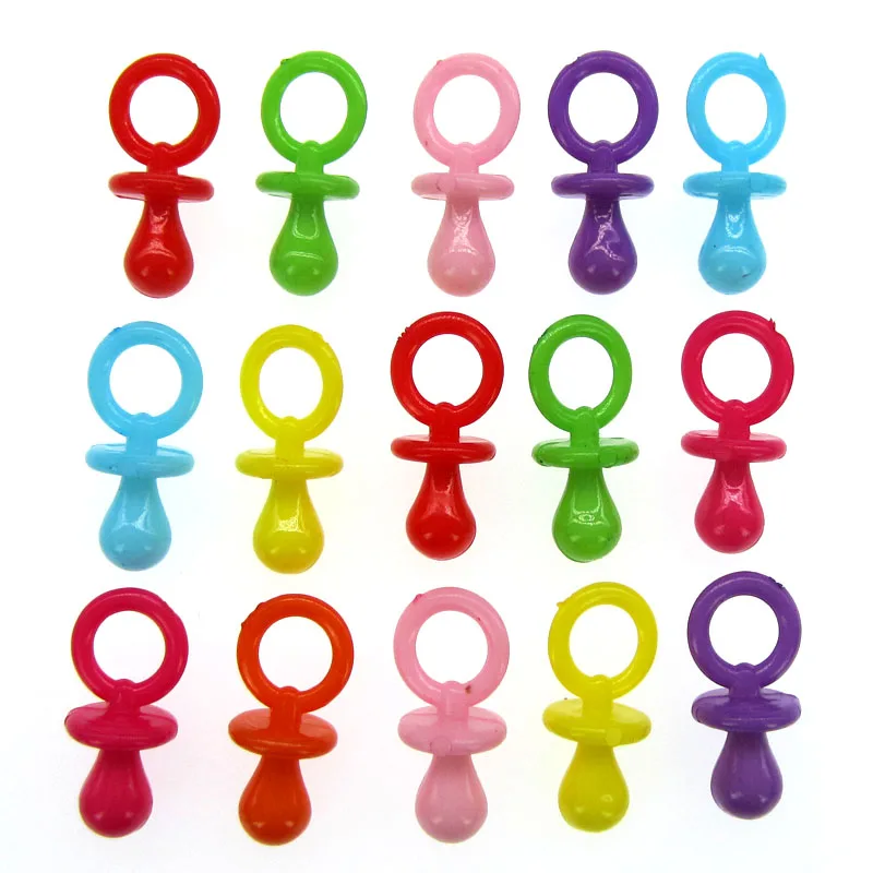 50pcs mixed small plastic pacifiers favors baby shower boy girl's for table game craft party supplies decorations 11 x 25mm
50pcs mixed small plastic pacifiers favors baby shower boy girl's for table game craft party supplies decorations 11 x 25mm