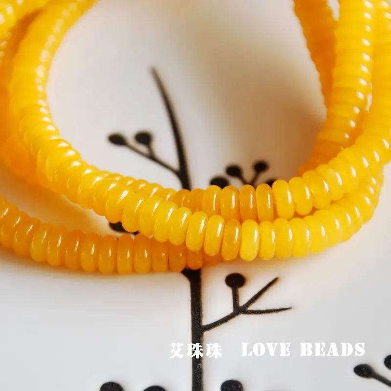 wholesale 10 pcs/lot natural yellow chalcedony disc rondelle loose beads jewelry making DIY for women
wholesale 10 pcs/lot natural yellow chalcedony disc rondelle loose beads jewelry making DIY for women
