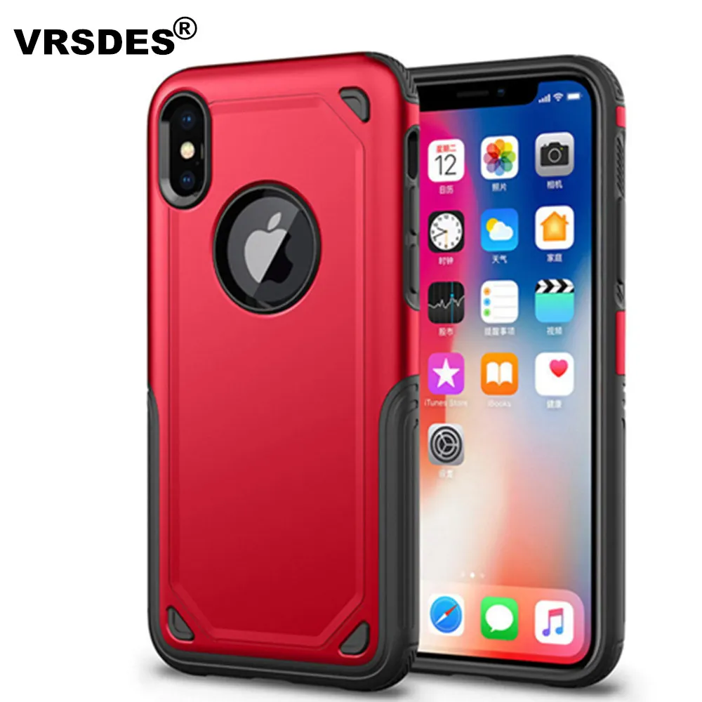 VRSDES For iPhone X XS XR 7 8Plus case Military Shockproof Armor Phone Case For iPhone 6 6S Plus 5 5s SE XS MAX 7+ 8+ Cover
VRSDES For iPhone X XS XR 7 8Plus case Military Shockproof Armor Phone Case For iPhone 6 6S Plus 5 5s SE XS MAX 7+ 8+ Cover