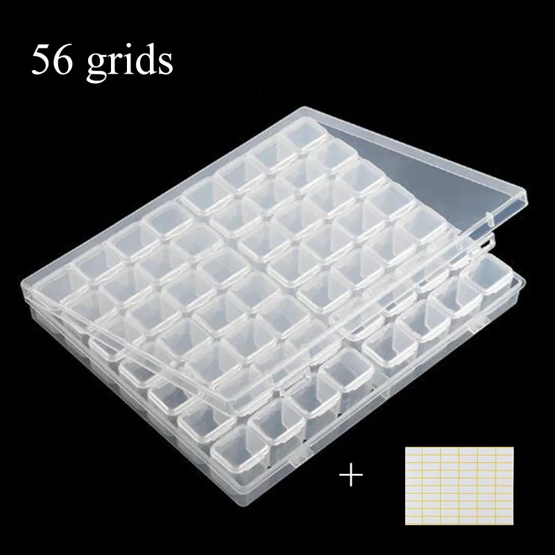 56Lattices,Dismountable Diamond Embroidery Accessories diamond painting Boxes Cross Stitch Cases Storage Organizer Home Storage
56Lattices,Dismountable Diamond Embroidery Accessories diamond painting Boxes Cross Stitch Cases Storage Organizer Home Storage
