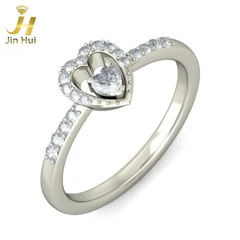 Jinhui Unisex The Meydar Ring Solid 18K White 750 Gold 0.288CT Natural Diamond Jewelry Free Engraving
Jinhui Unisex The Meydar Ring Solid 18K White 750 Gold 0.288CT Natural Diamond Jewelry Free Engraving