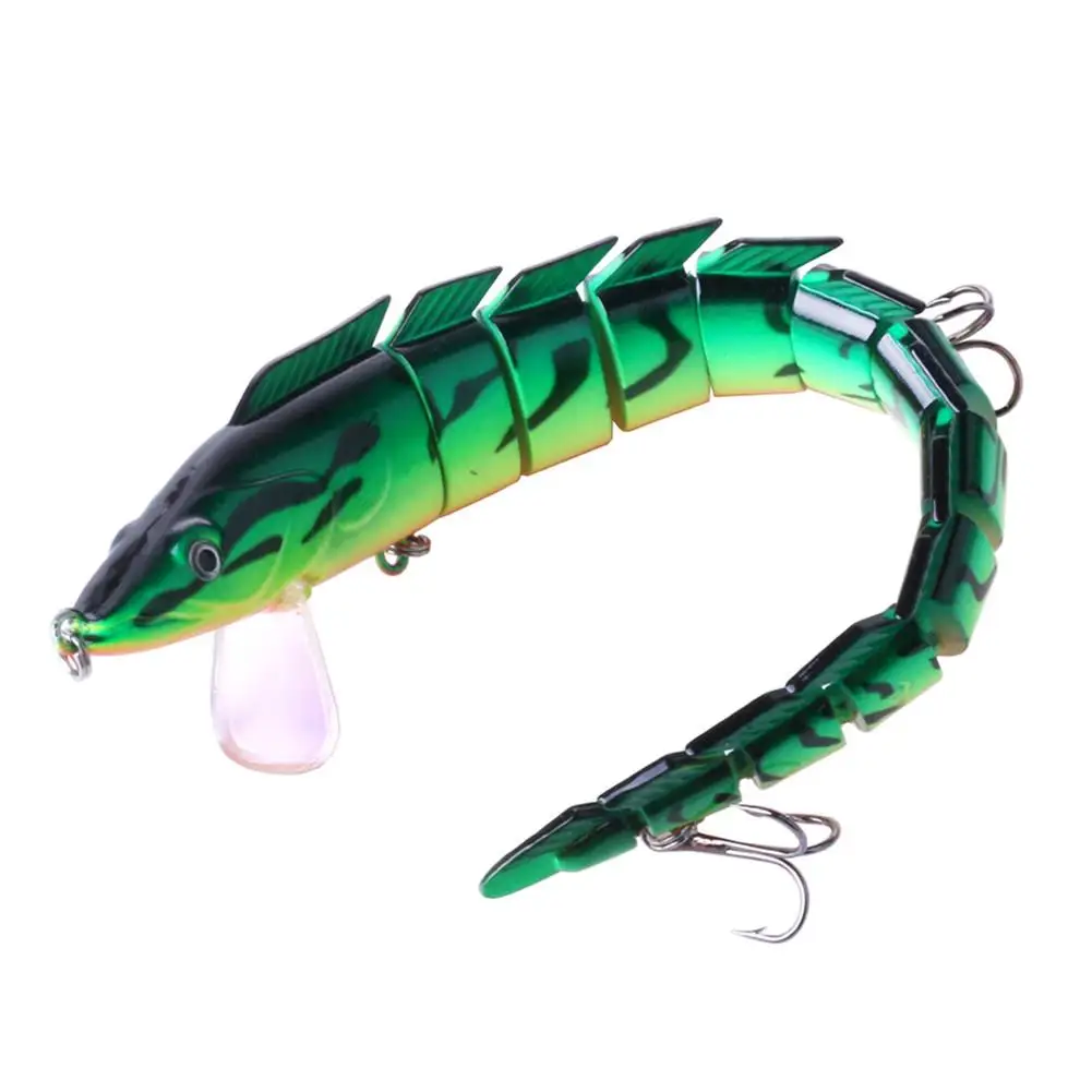 9.5" Bass Striper Fishing Bait Swim Bait Lure Life-like Eel Loach Multi-jointed 13 Sections--Vivid Like A Real Eel Hairtail Fish
9.5" Bass Striper Fishing Bait Swim Bait Lure Life-like Eel Loach Multi-jointed 13 Sections--Vivid Like A Real Eel Hairtail Fish