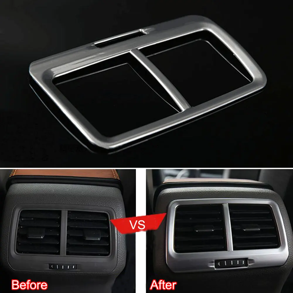 ABS Matt Car Rear Back Armrest Box Air Outlet Vent Cover Trim Frame Decoration Fit for VW Golf 7 MK7 2014 2015 Car Styling
ABS Matt Car Rear Back Armrest Box Air Outlet Vent Cover Trim Frame Decoration Fit for VW Golf 7 MK7 2014 2015 Car Styling